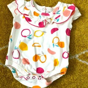 Indigo baby onesie 3-6 month